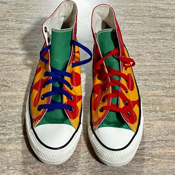 rasta colored converse